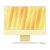 Apple iMac (M4, 8C CPU/8C GPU, 2024), 16 ГБ, 512 GB SSD, Yellow (Желтый)
