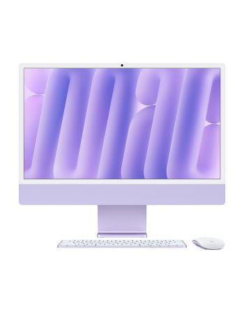 Apple iMac (M4, 8C CPU/8C GPU, 2024), 16 ГБ, 512 GB SSD, Purple (Фиолетовый)