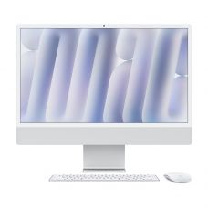 Apple iMac (M4, 8C CPU/8C GPU, 2024), 16 ГБ, 1 TB SSD, Silver (Серебристый)