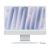 Apple iMac (M4, 8C CPU/8C GPU, 2024), 16 ГБ, 256 GB SSD, Silver (Серебристый)