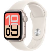 Apple Watch SE 3, 40 mm, Starlight Aluminum Starlight Sport Band (M/L)