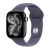 Apple Watch Series 11, 46 mm, Jet Black Aluminum Purple Fog Sport Band S/M