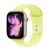 Apple Watch Series 11, 42 mm, Rose Gold Aluminum Neon Yellow Sport Band M/L