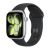 Apple Watch Series 11, 42 mm, Silver Aluminum Black Sport Band S/M