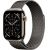 Apple Watch Series 11, 46 mm, Gold Titanium GPS+Cellular, Slate Milanese Loop M/L