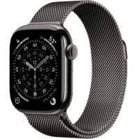 Apple Watch Series 11, 42 mm, Slate Titanium GPS+Cellular, Slate Milanese Loop