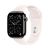 Apple Watch Series 11, 42 mm, Slate Titanium GPS+Cellular, Light Blush Sport Band S/M