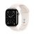 Apple Watch Series 11, 42 mm, Slate Titanium GPS+Cellular, Starlight Sport Band S/M