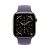 Apple Watch Series 11, 42 mm, Gold Titanium GPS+Cellular, Purple Fog Sport Band S/M
