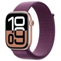 Умные часы Apple Watch Series 10 46 мм, Aluminium Case GPS, Sport Loop, Rose Gold