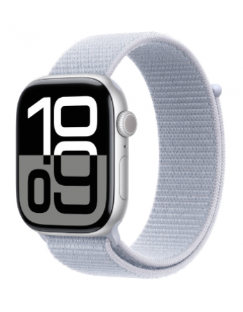 Умные часы Apple Watch Series 10 42 мм, Aluminium Case GPS, Sport Loop, Silver