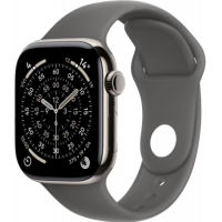 Умные часы Apple Watch Series 10 46 мм, S/M 130-200 мм, Titanium Case GPS+Cellular, Gray