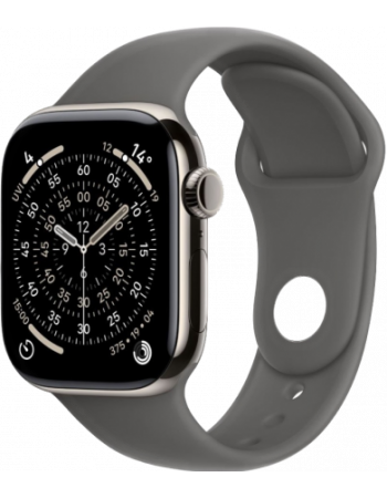 Умные часы Apple Watch Series 10 42 мм, S/M 130-200 мм, Titanium Case GPS+Cellular, Gray