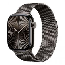 Умные часы Apple Watch Series 10 42 мм, Titanium Case Cellular, Milanese Loop, Black