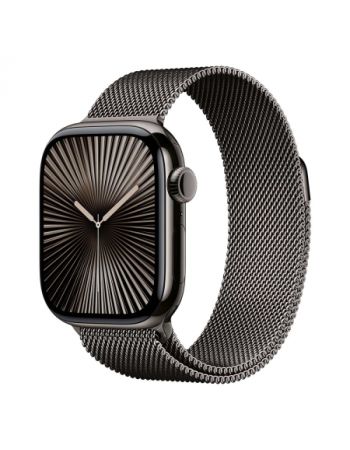 Умные часы Apple Watch Series 10 42 мм, Titanium Case Cellular, Milanese Loop, Black