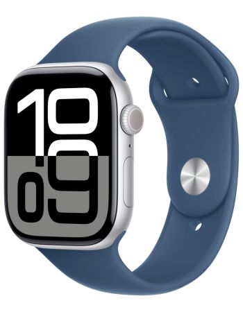 Умные часы Apple Watch Series 10 42 мм, M/L 140-245 мм, Aluminium Case GPS, Silver