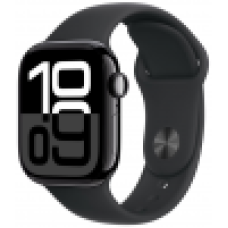 Умные часы Apple Watch Series 10 46 мм, M/L 140-245 мм, Aluminium Case GPS+Cellular, Jet Black