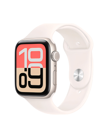 Apple Watch SE 3 40 mm, Starlight Aluminum Light Blush Sport Band (M/L)