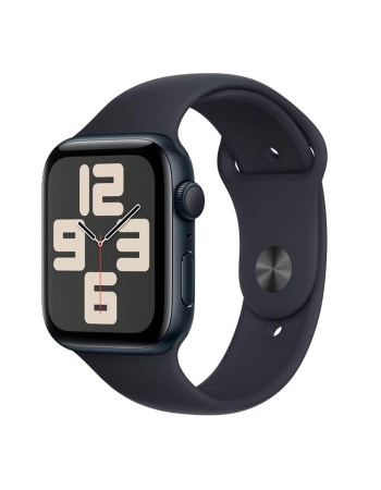 Apple Watch SE 3 40 mm, Midnight Aluminum Black Sport Band (S/M)