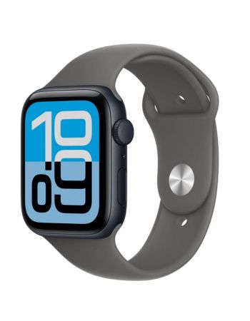 Apple Watch SE 3 40 mm, Midnight Aluminum Stone Gray Sport Band (M/L)