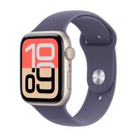Apple Watch SE 3 40 mm, Starlight Aluminum Purple Fog Sport Band (S/M)