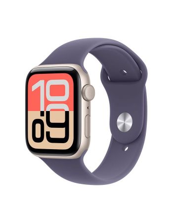 Apple Watch SE 3 40 mm, Starlight Aluminum Purple Fog Sport Band (S/M)