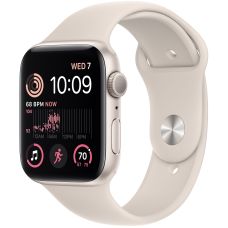 Apple Watch SE 2022, 40 мм, корпус из алюминия цвета «сияющая звезда», спортивный ремешок цвета «сияющая звезда»