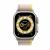 Apple Watch Ultra GPS + Cellular, 49 мм, корпус из титана, ремешок Trail желтого/бежевого цвета