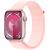 Apple Watch Series 9, 41 мм, корпус из алюминия розового цвета, нейлоновый ремешок нежно-розового цвета