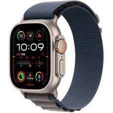 Apple Watch Ultra 2 GPS + Cellular, 49 мм, корпус из титана, ремешок Alpine синего цвета, размер L