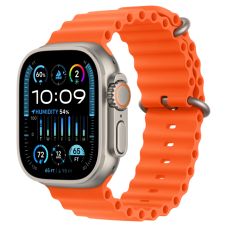 Apple Watch Ultra 2 GPS + Cellular, 49 мм, корпус из титана, ремешок Ocean оранжевого цвета