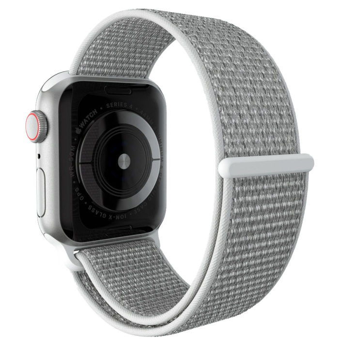 Нейлоновый для apple watch. Нейлоновый ремешок для Эппл вотч. Тканевый ремешок для Apple watch. Ремешок Apple watch нейлоновый серый. Ремешок для Apple watch нейлон серый.