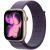 Apple Watch Series 11 42mm, Rose Gold Aluminum Case with Sport Loop Purple Fog