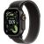 Apple Watch Ultra 3, Black Titanium Case with Black/Charcoal Trail Loop (S/M)