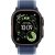 Apple Watch Ultra 3, Black Titanium Case with Blue/Bright Blue Trail Loop (S/M)