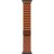 Apple Watch Ultra 3, Black Titanium Case with Terra Cotta Alpine Loop (L)