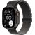 Apple Watch Ultra 3, Black Titanium Case with Black Titanium Milanese Loop