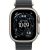 Apple Watch Ultra 3, Natural Titanium Case with Black Ocean Band