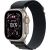 Apple Watch Ultra 3, Natural Titanium Case with Black Alpine Loop (S)