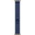 Apple Watch Ultra 3, Natural Titanium Case with Blue/Bright Blue Trail Loop (S/M)