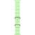 Apple Watch Ultra 3, Natural Titanium Case with Neon Green Ocean Band