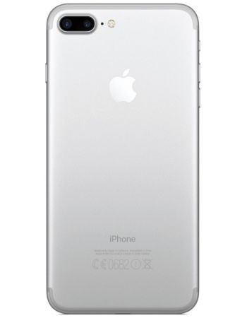 iPhone 7 Plus 256 ГБ Серебристый задняя крышка