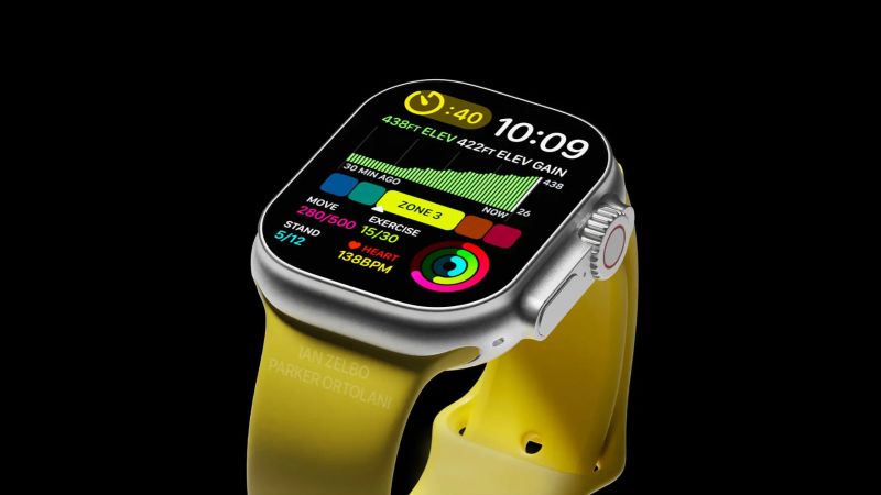 Концепт-изображения грядущих Apple Watch Pro на основе сливов