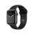 Спортивный ремешок Nike для Apple Watch 42/44 мм, «Антрацитовый/чёрный»